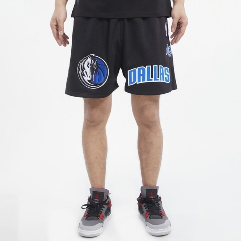Pro Standard Men's Dallas Mavericks Mesh Shorts Black Size S NEW WITH TAGS!